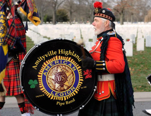 Amityville Highland Pipe Band @ Pearl Harbor Day Memorial